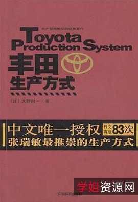 漫画丰田生产方式漫画(PDF)