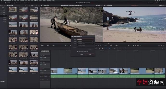 11月最新版【DaVinci+Resolve+studio+17.4达芬奇剪辑】好莱坞专业人士使用的同款影视后期制作神器！+Windows版！