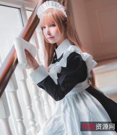 猫咪女仆合集微博猫薄禾小豹猫白丝装扮