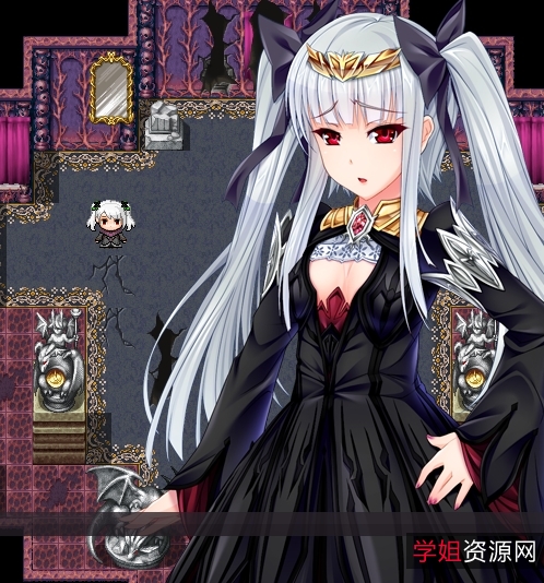 《魔王伊利斯：逆袭3D去圣光版》——黄油少女vs大魔王，探索欲望与怪物的领地，参与丰富的事件，体验双端RPG的可玩性！