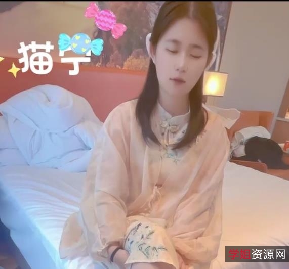 猫宁唯美汉服自拍特写视频，时长15分44秒，深海特效梦幻展现