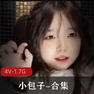 小包子-合集[4V-1.7G]：超人气女主颜值童颜大球，老司机力荐，美颜滤镜正片，糖心合作，棒棒糖福利