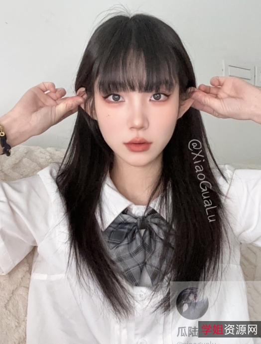 清新可爱小瓜陆黑色蝴蝶结视频大放送！