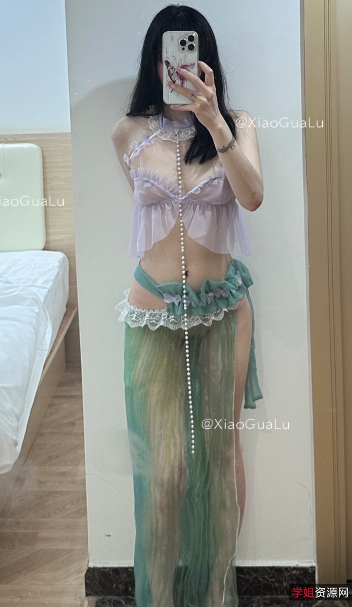 清新可爱小瓜陆黑色蝴蝶结视频大放送！