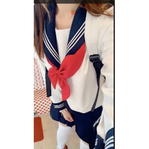 赛高酱JK水手服作品合集：知名妹子网红的优质身材展示